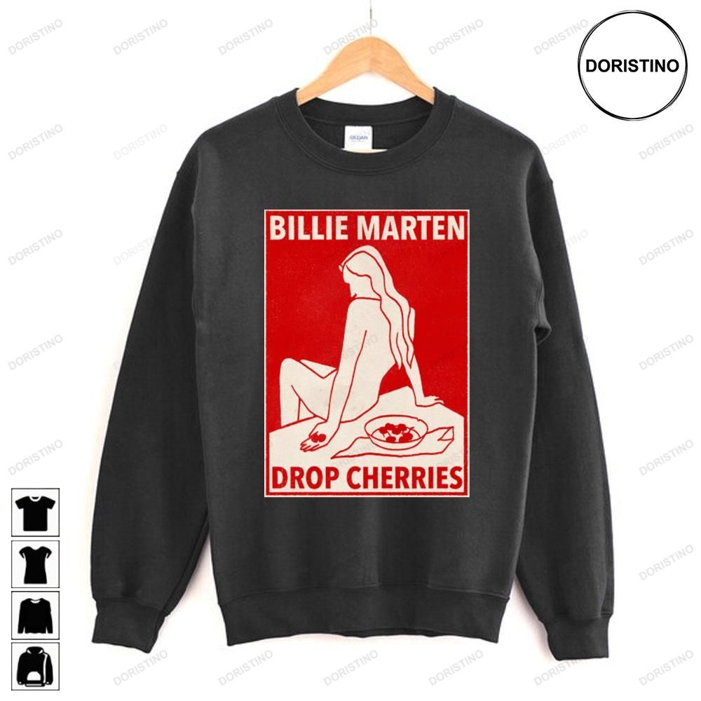Red Art Billie Marten Drop Cherries Awesome Shirts